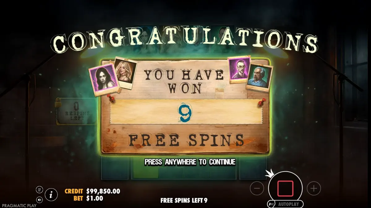 Cenário sombrio e atmosférico do slot Sanatorium Secrets com elementos de horror